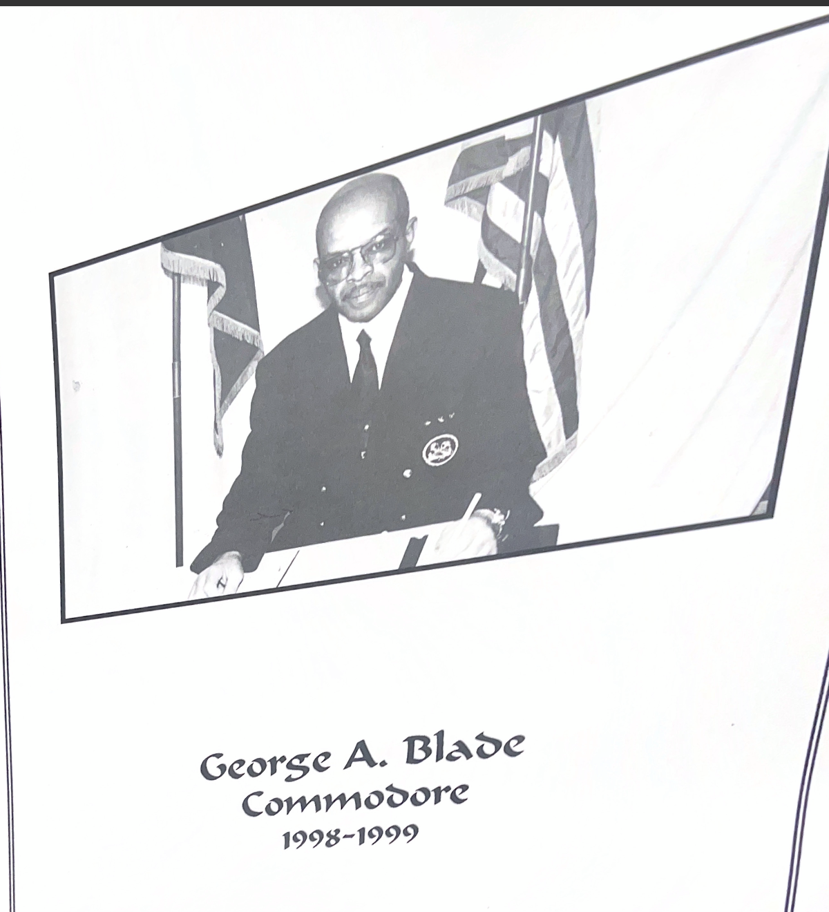 Commodore George A. Blade, 1998–1999